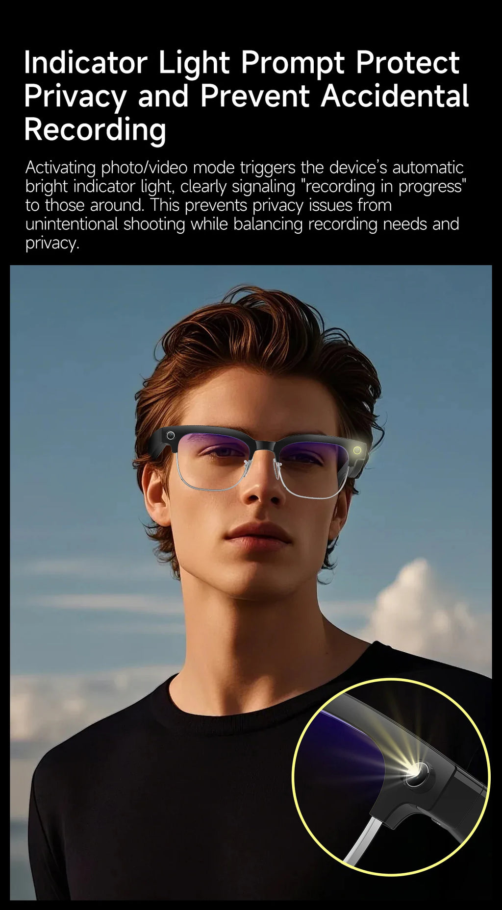 NovaHub AI Smart Glasses
