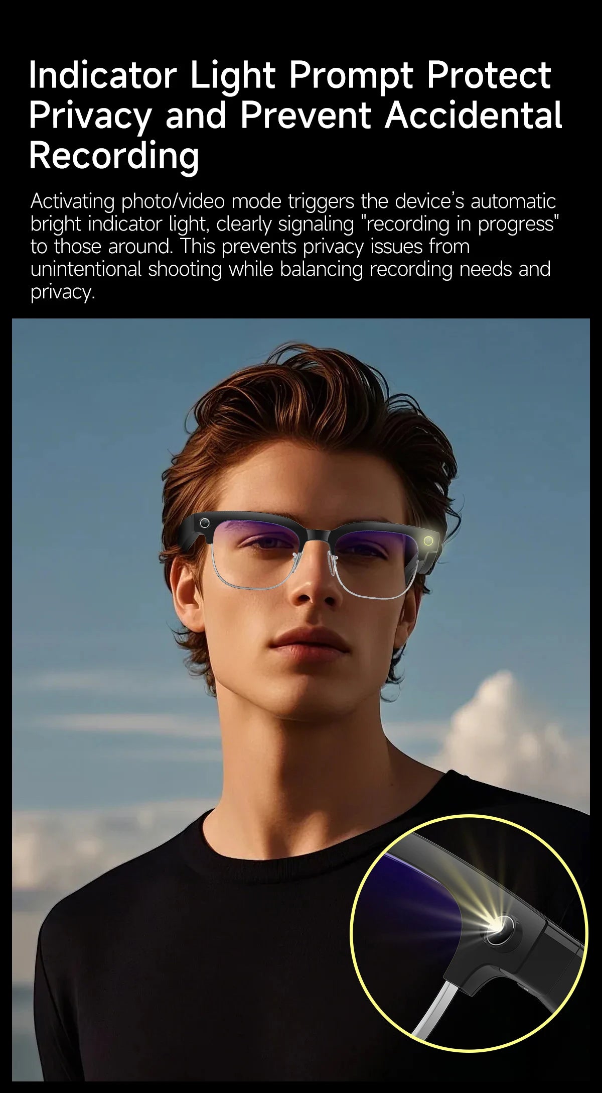 NovaHub AI Smart Glasses