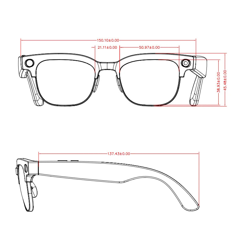 NovaHub AI Smart Glasses