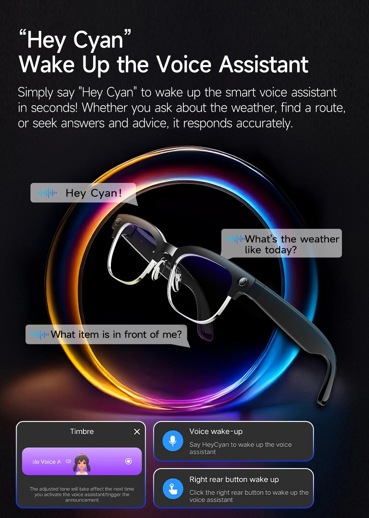 NovaHub AI Smart Glasses