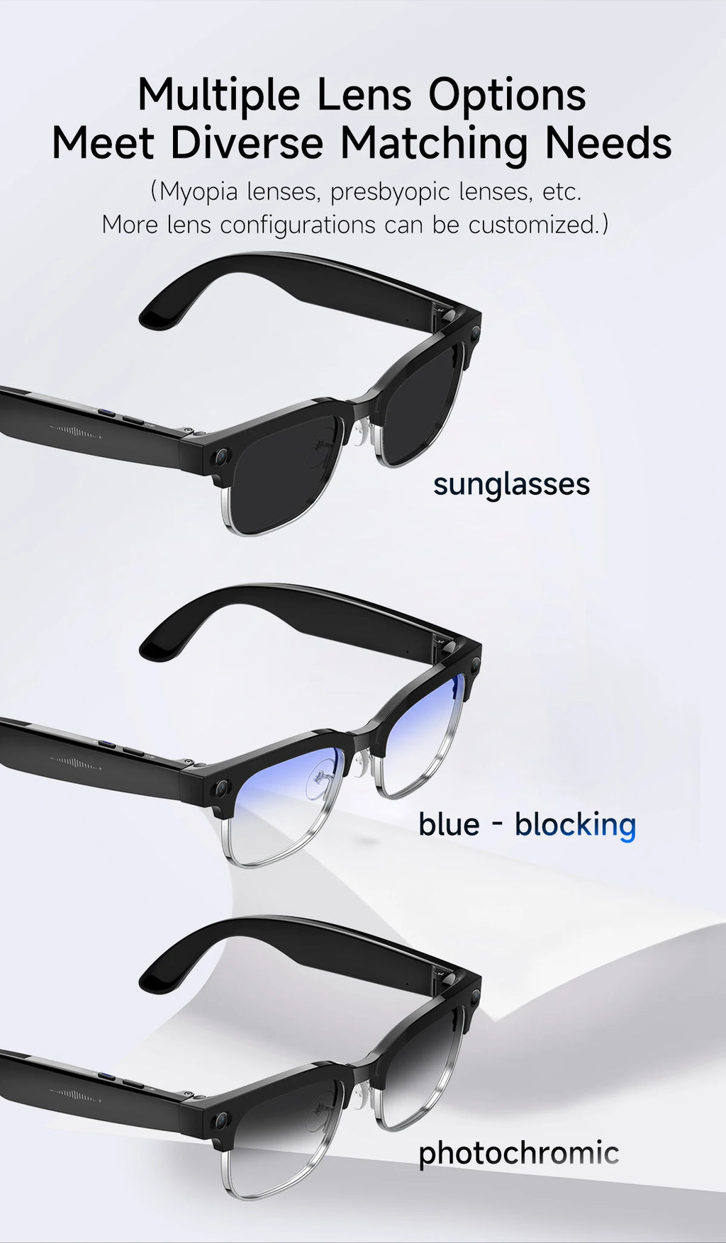 NovaHub AI Smart Glasses