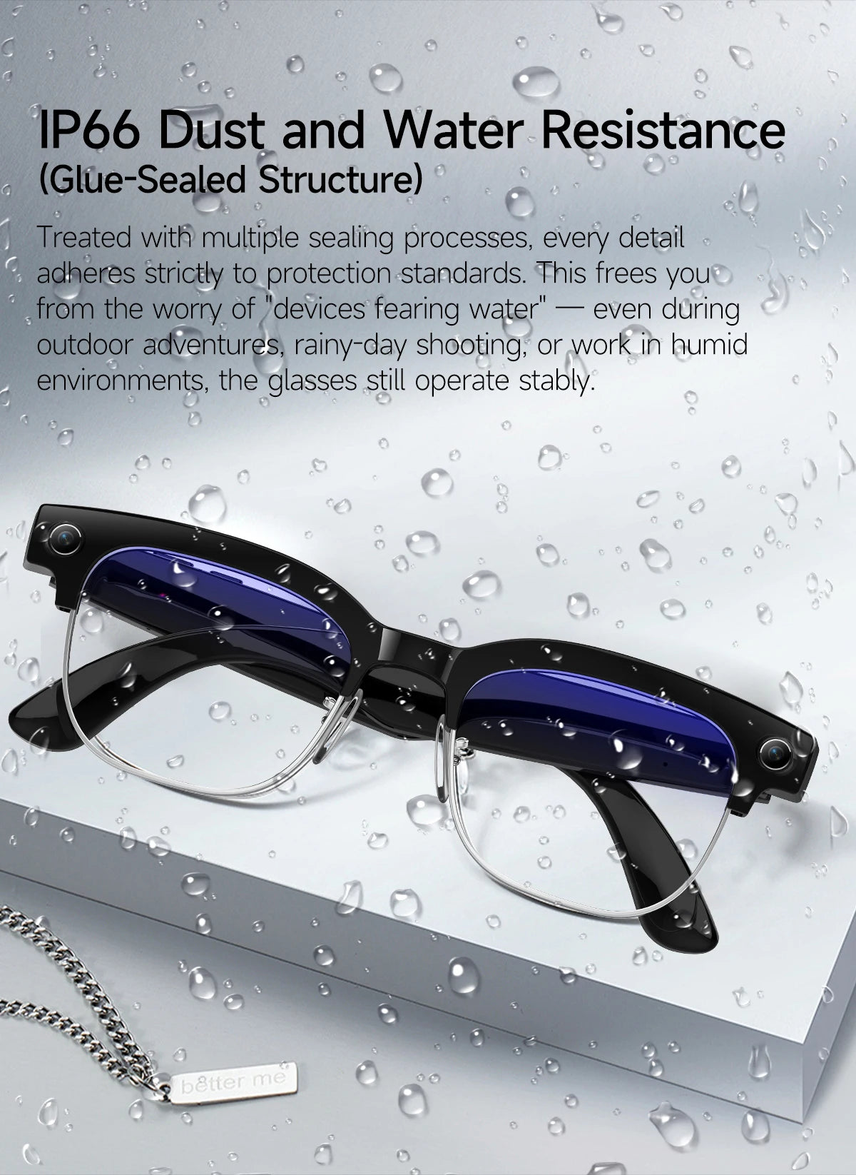NovaHub AI Smart Glasses