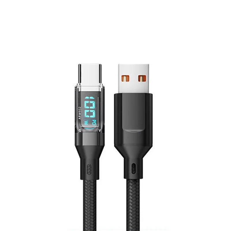 NovaHub 120W LCD Fast Charging Cable
