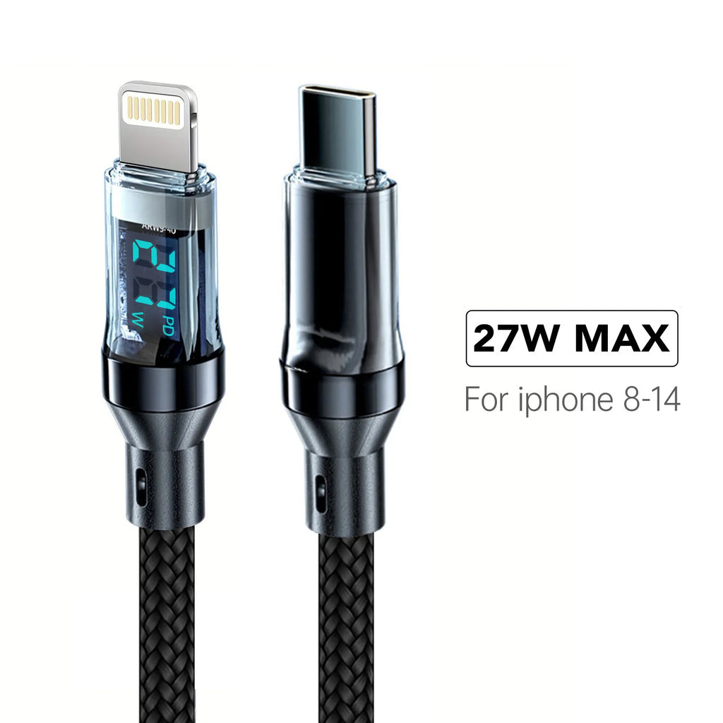 NovaHub 120W LCD Fast Charging Cable