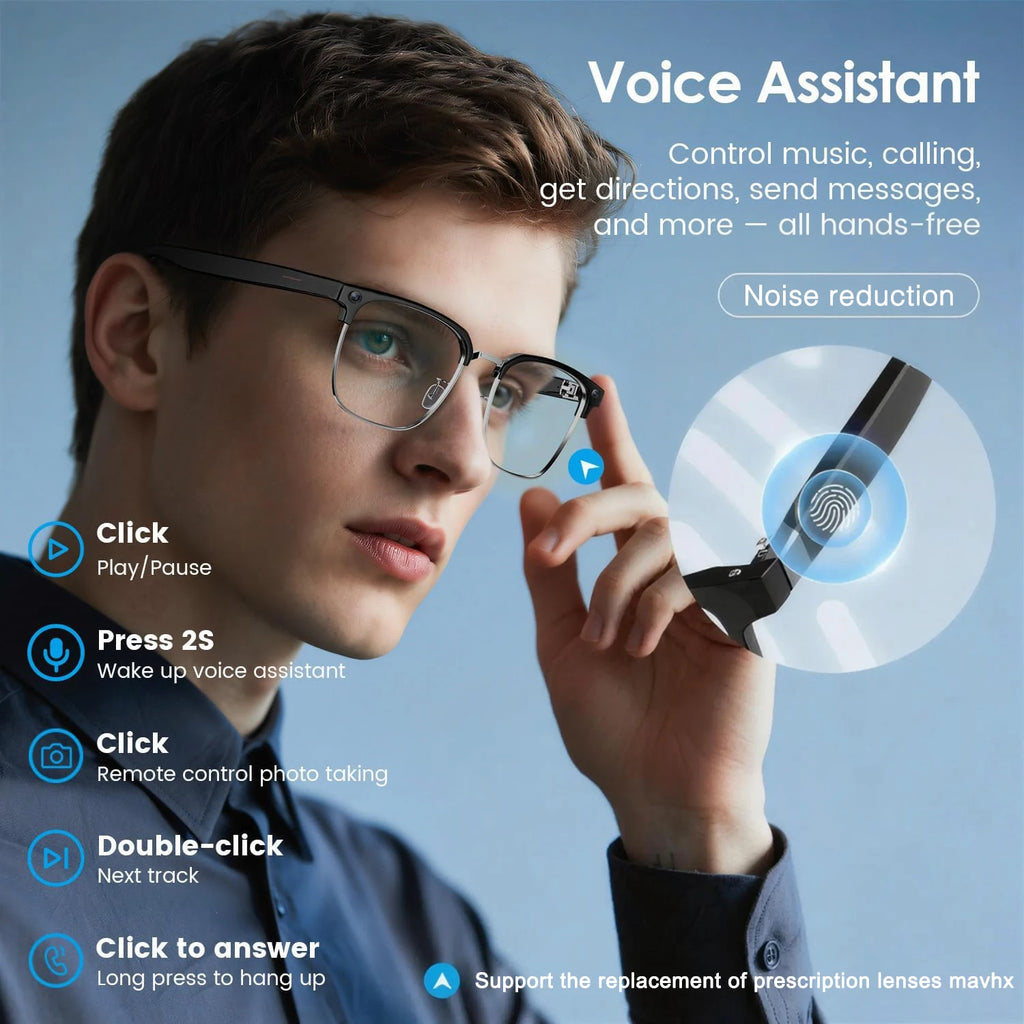 NovaHub AI Smart Glasses