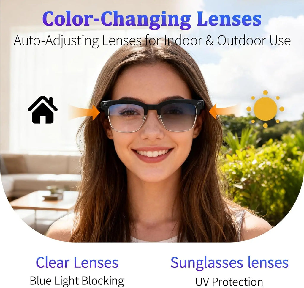 NovaHub AI Smart Glasses