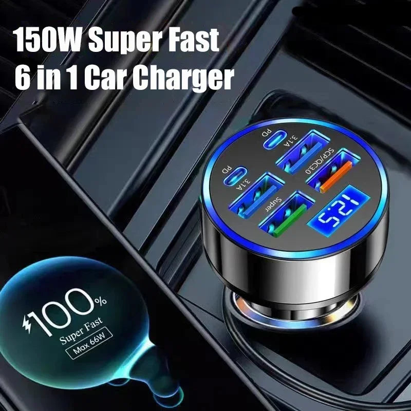 NovaHub 120W GaN Car Charger