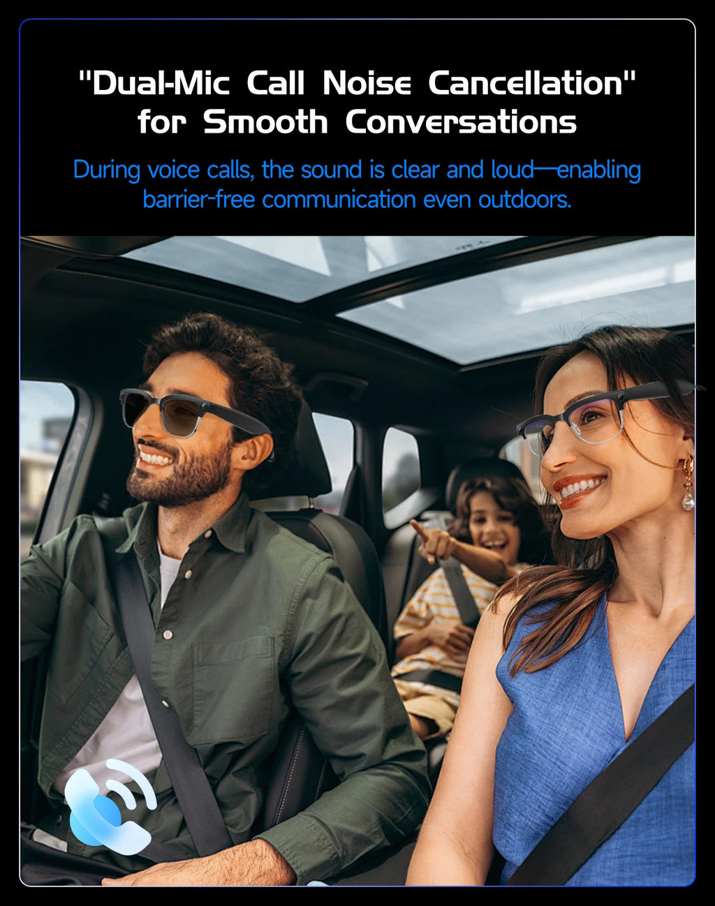 NovaHub AI Smart Glasses