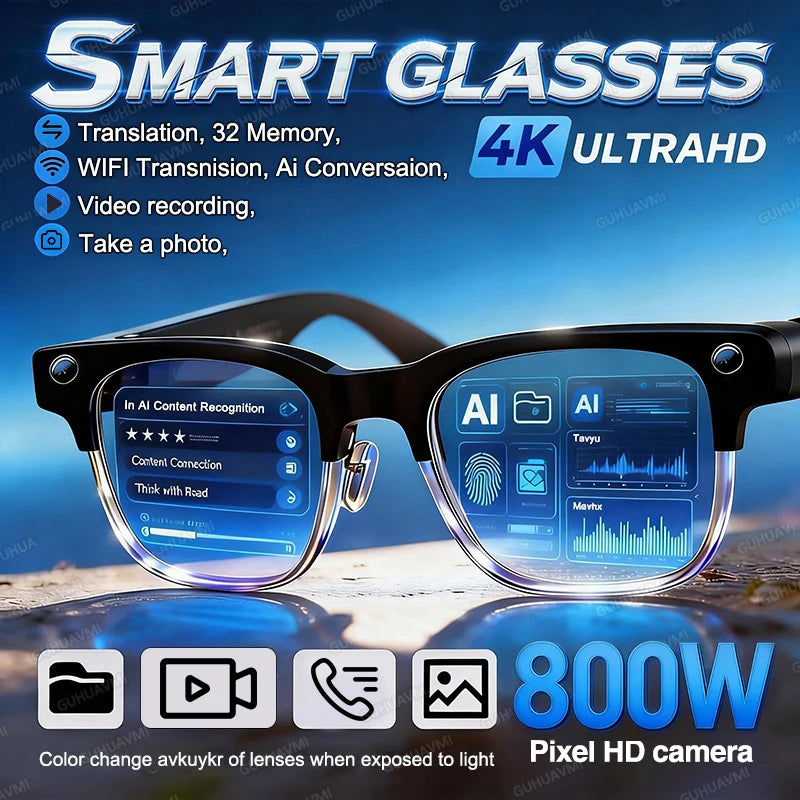 NovaHub AI Smart Glasses