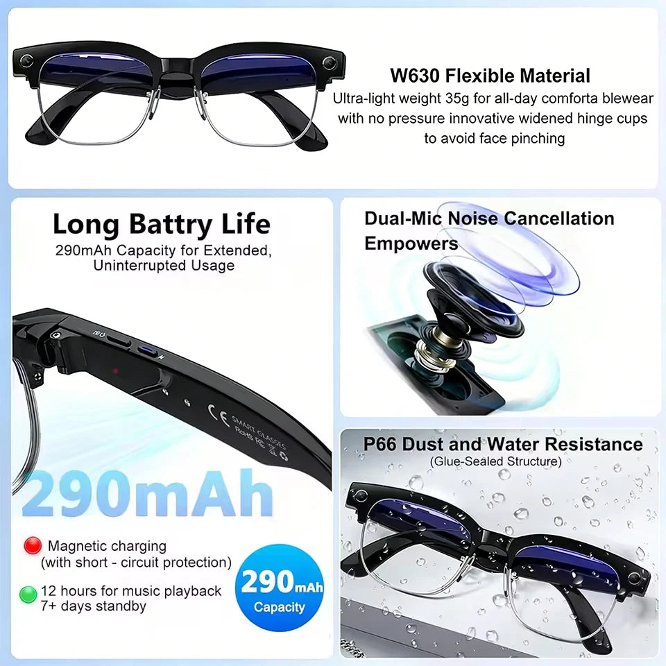 NovaHub AI Smart Glasses