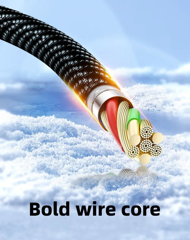 NovaHub 120W LCD Fast Charging Cable
