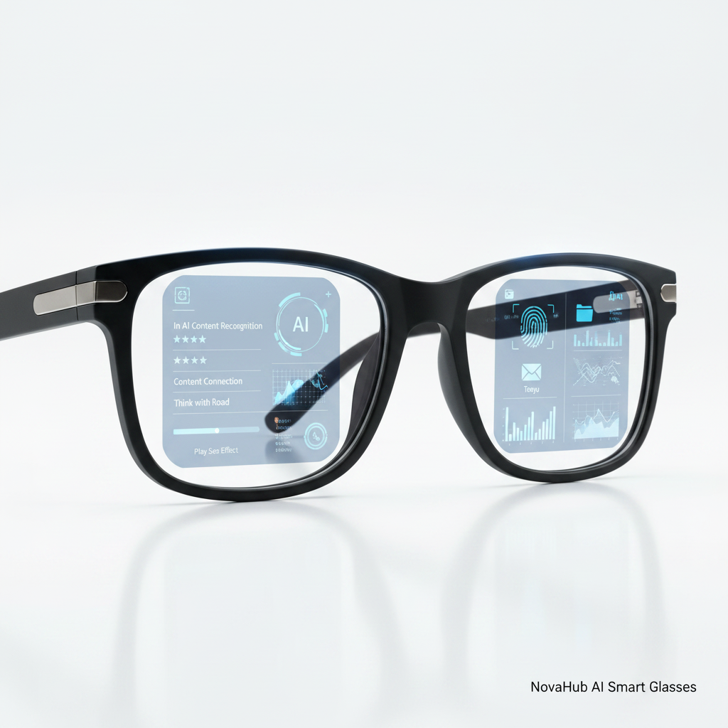 NovaHub AI Smart Glasses