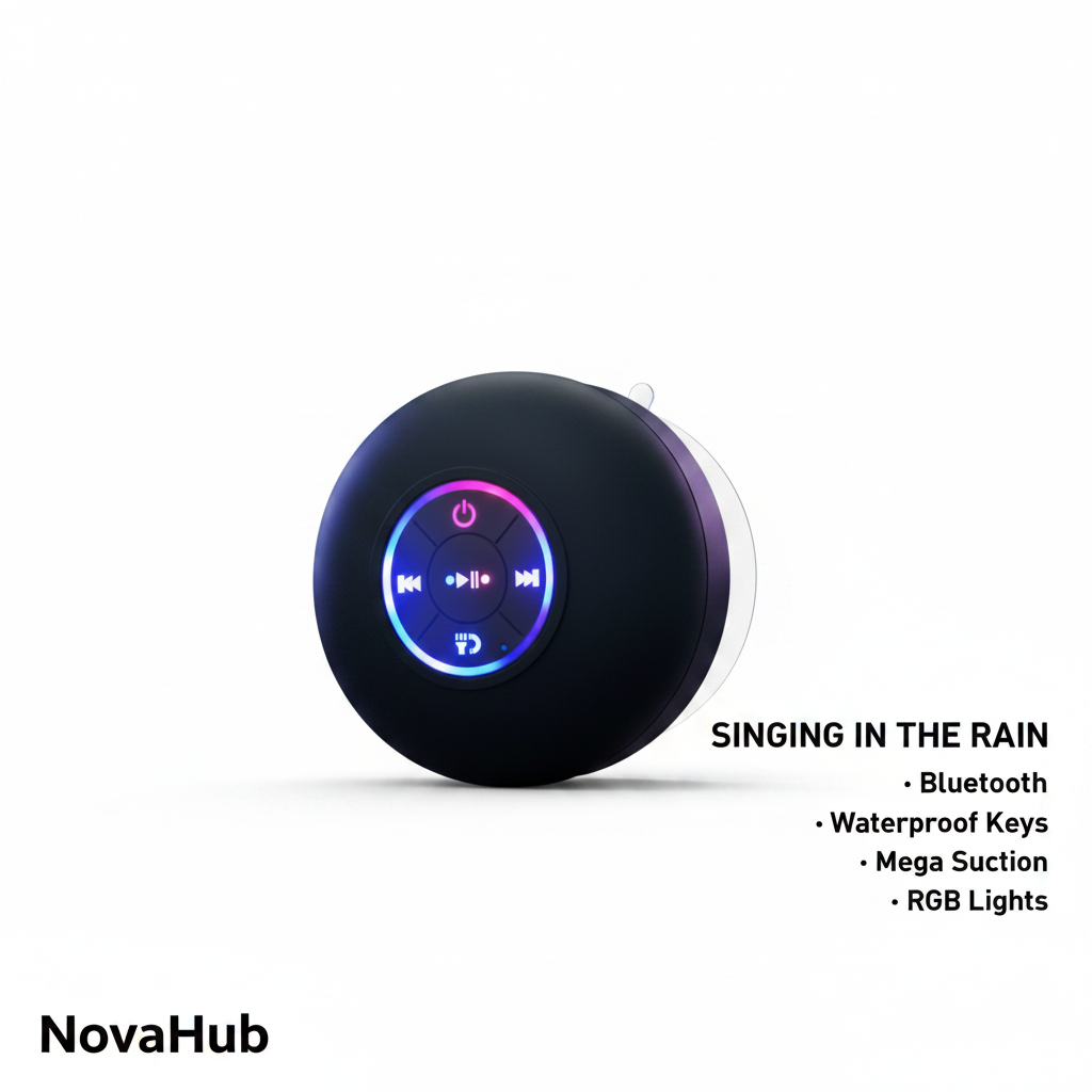 NovaHub Waterproof Bluetooth Speaker